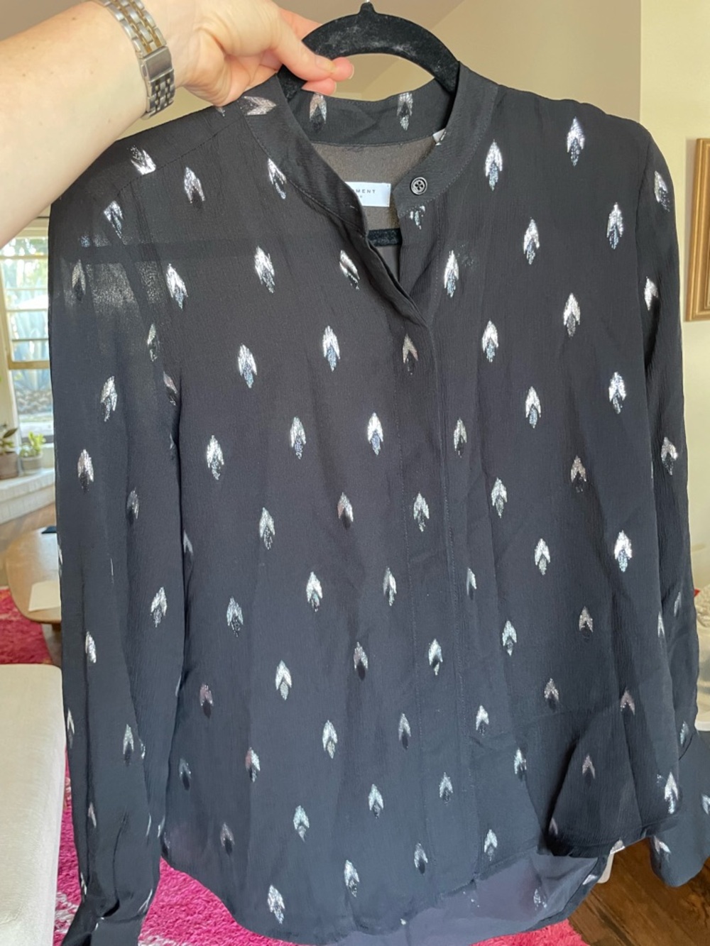 Equipment Femme | Silk Blouse | XS